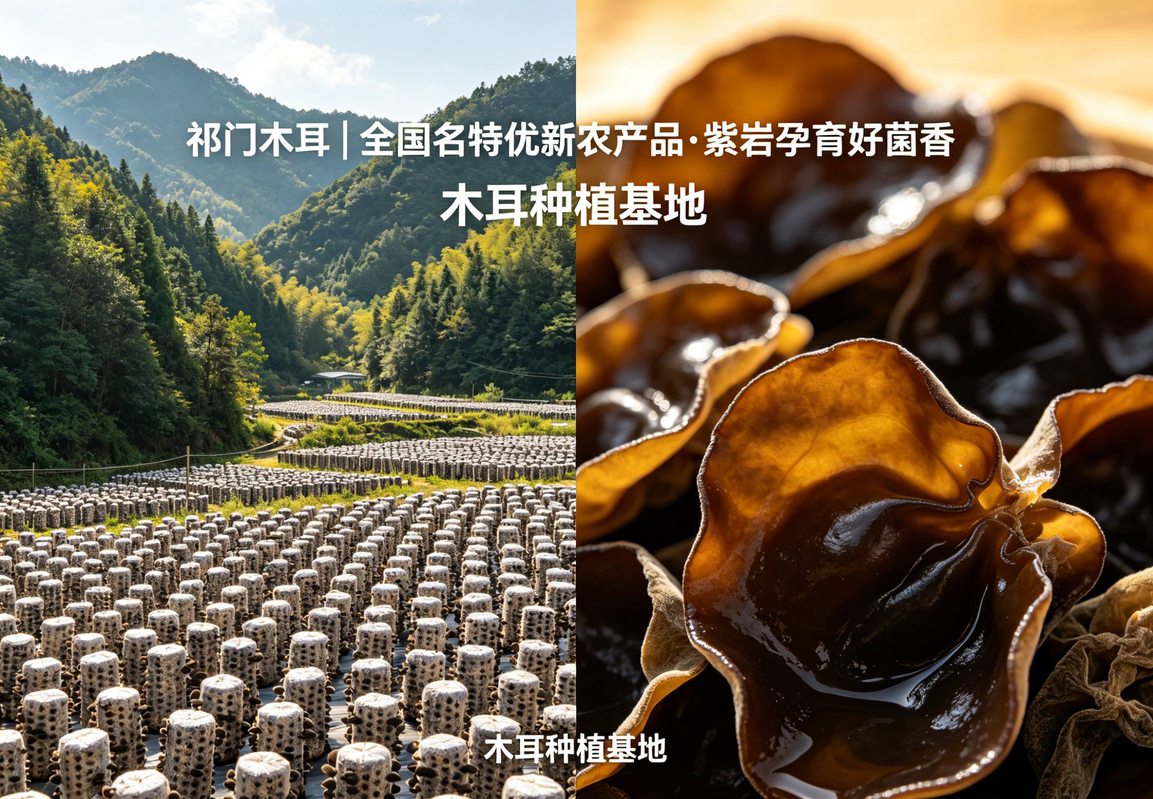 祁门木耳（黄山祁菌农业科技有限公司）